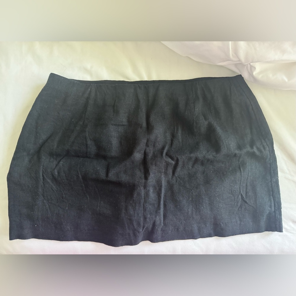 Abercrombie & Fitch Black Midi Skirt - Picture 3 of 4